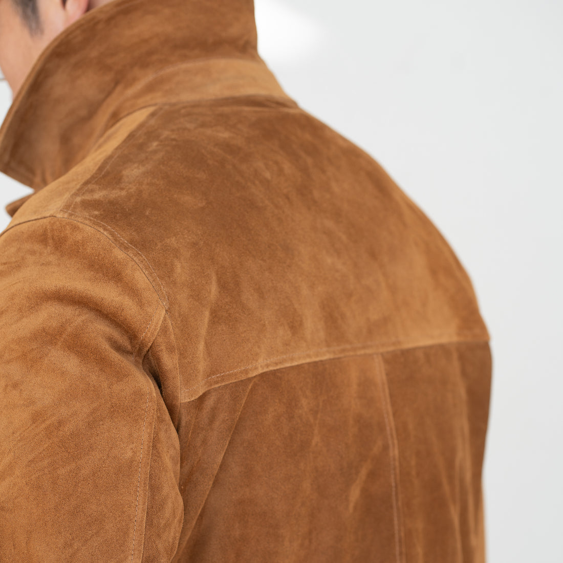 CINQUANTA/Suede Car Coat