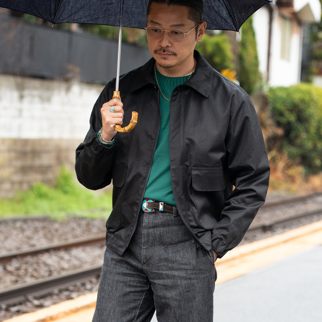 DOWNTOEARTH/Cariaggi Crewneck