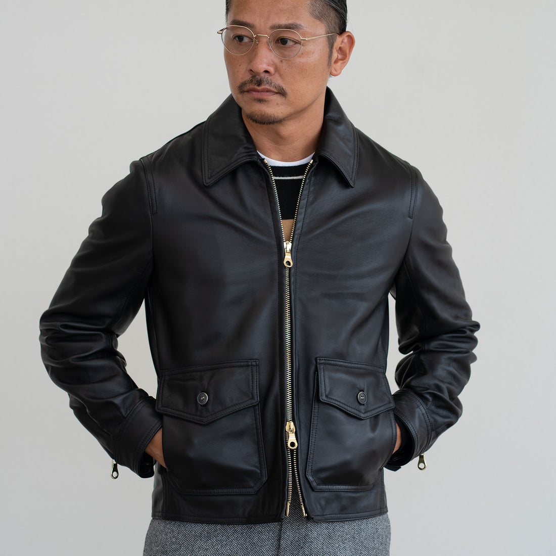 CINQUANTA/Exclusive G-8 Type Flight Jacket