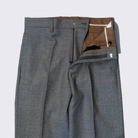 BERWICH/LUCANO LONG/High twist Wool Grey