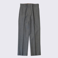 BERWICH/LUCANO LONG/High twist Wool Grey