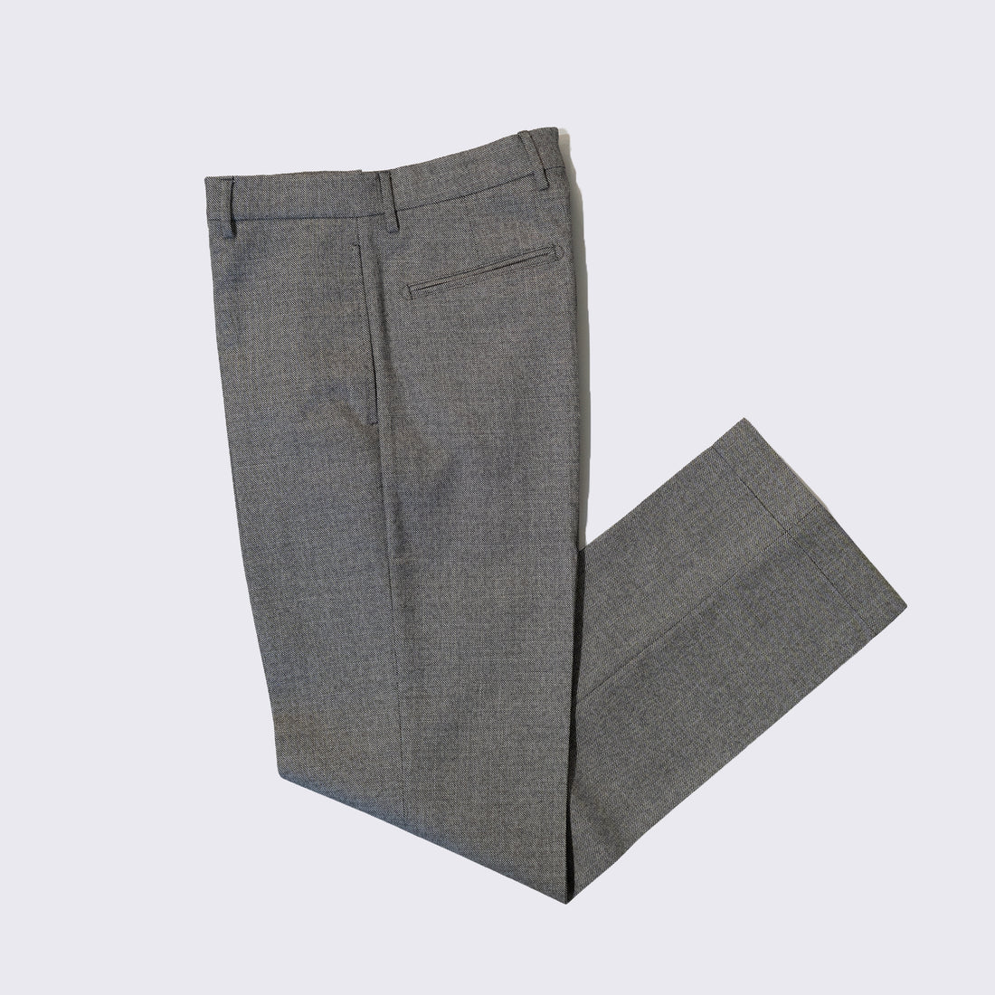 BERWICH/LUCANO LONG/High twist Wool Grey