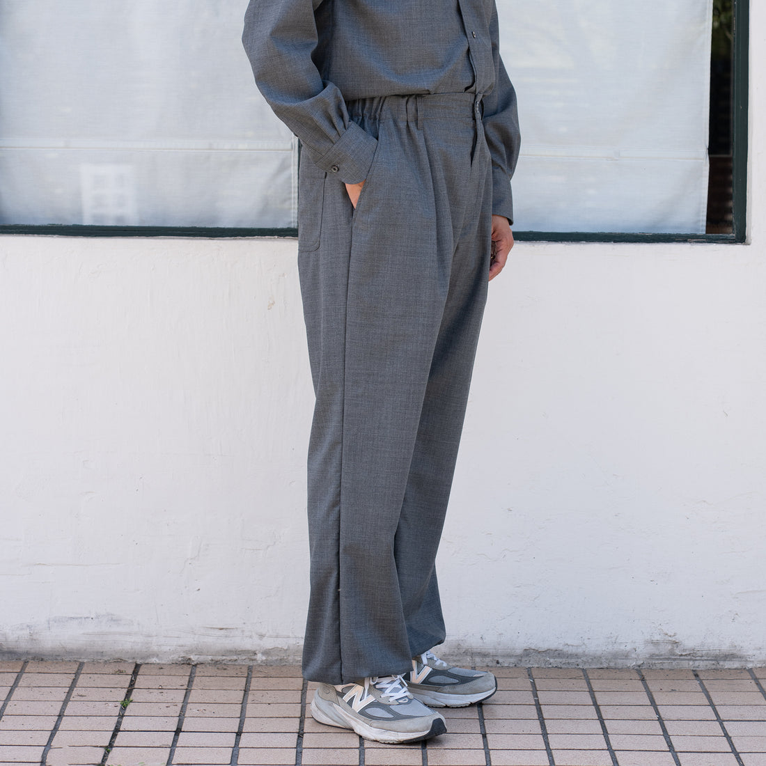 LA FAVOLA/ Easy Pants/Medium Gray