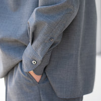 LA FAVOLA/BIG SHIRTS/Medium Gray
