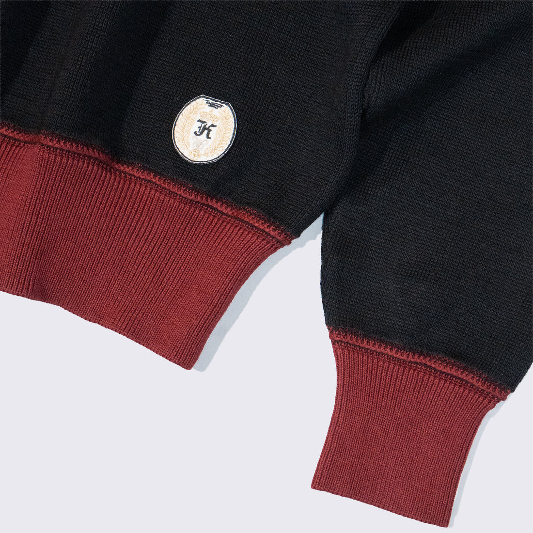 KANELL INDUSTRIEL/LE B-A-BA Bicolor Cotton Knit/Black