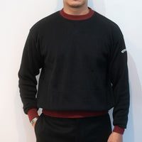 KANELL INDUSTRIEL/LE B-A-BA Bicolor Cotton Knit/Black