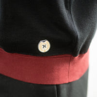 KANELL INDUSTRIEL/LE B-A-BA Bicolor Cotton Knit/Black