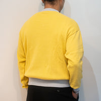 KANELL INDUSTRIEL/LE B-A-BA Bicolor Cotton Knit/Yellow