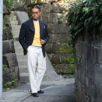 KANELL INDUSTRIEL/LE B-A-BA Bicolor Cotton Knit/Yellow