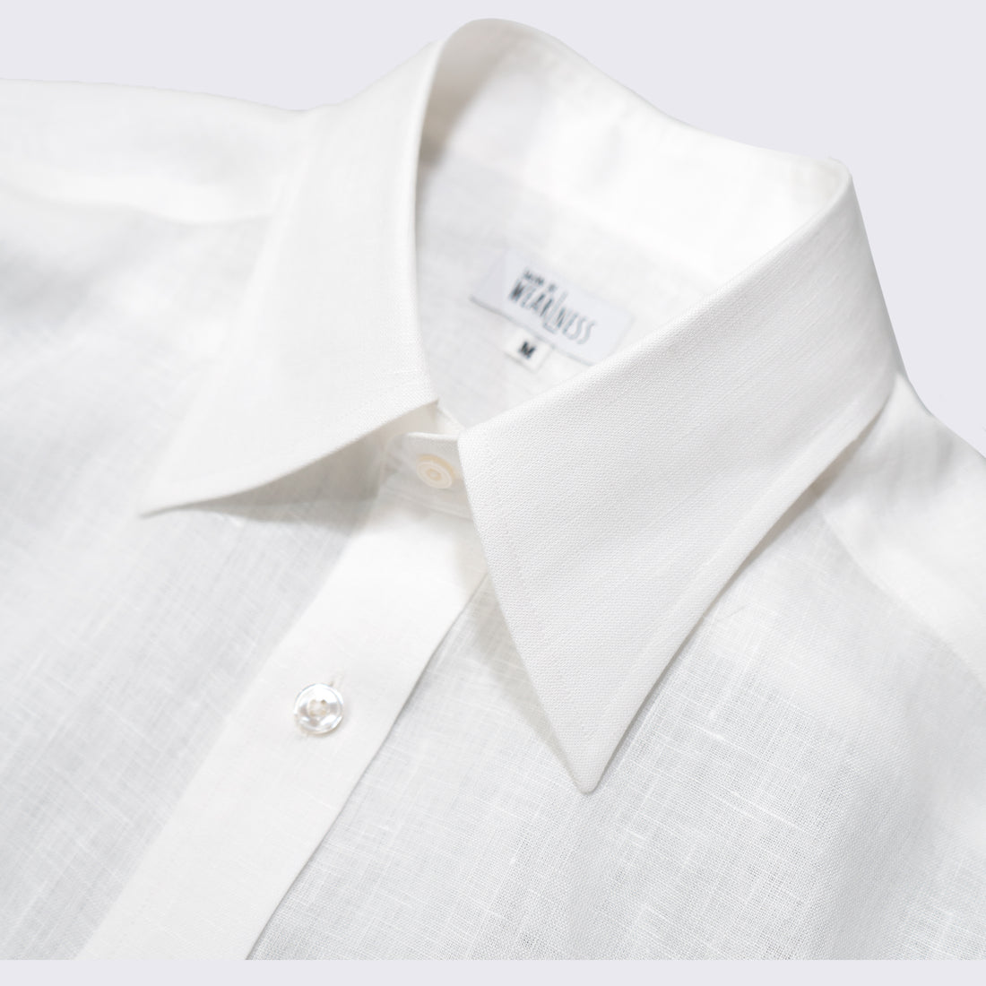 WEARLNESS/Classic Linen Shirts /White