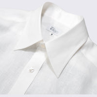 WEARLNESS/Classic Linen Shirts /White