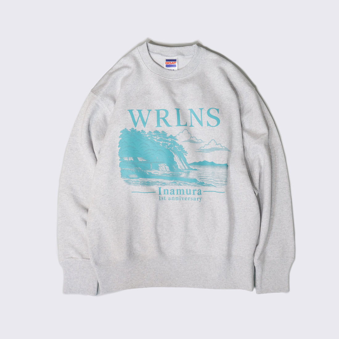 WEARLNESS/WRLNS Inamura 1st Anniversary Sweat/Light Gray