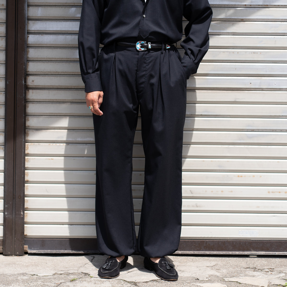 LA FAVOLA/ Easy Pants/Navy