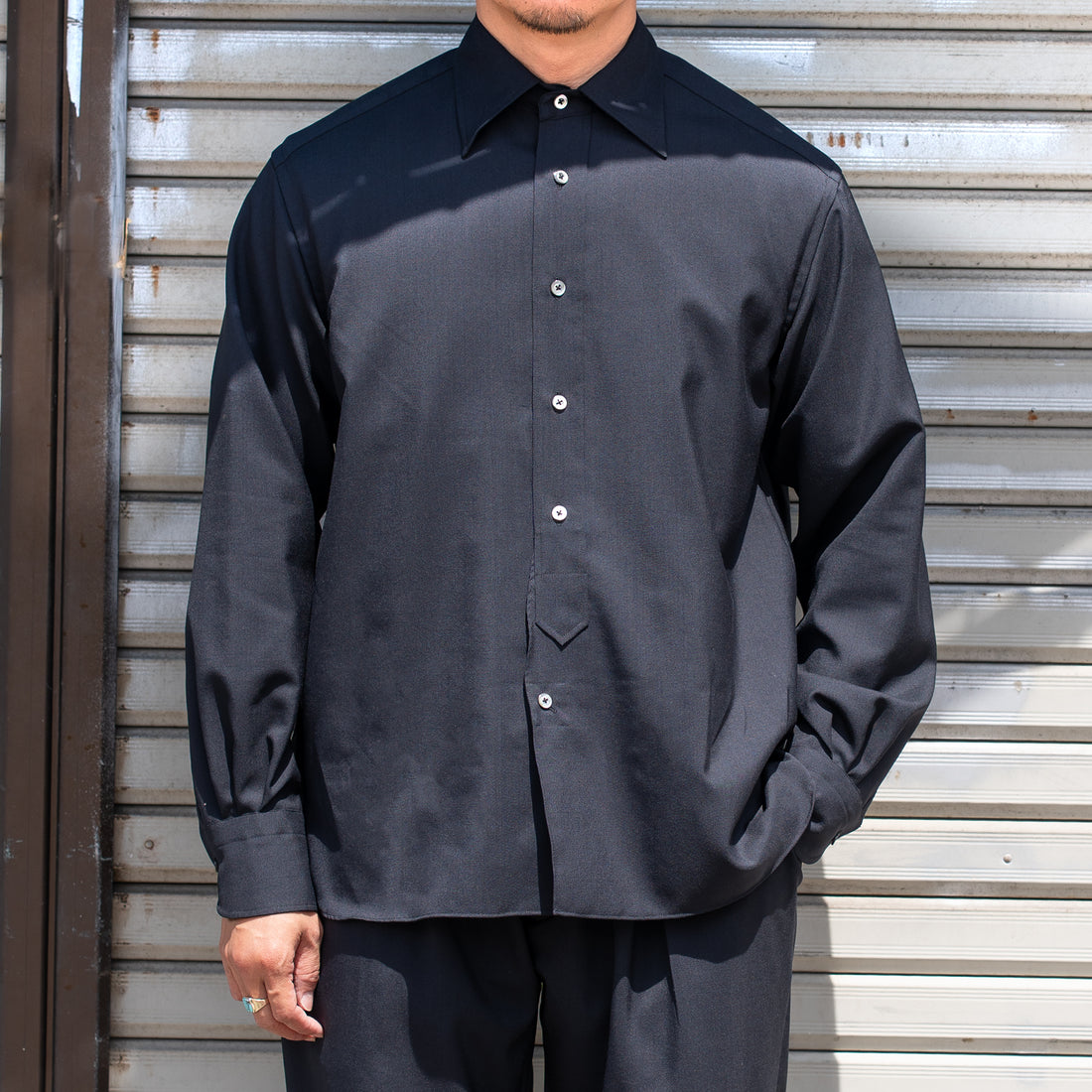 LA FAVOLA/BIG SHIRTS/Navy