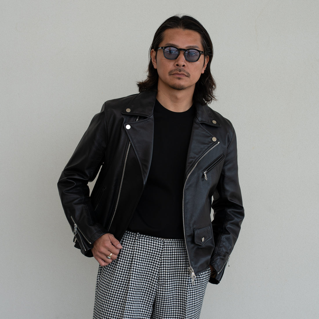 【受注生産】CINQUANTA/Exclusive Leather Riders Jacket