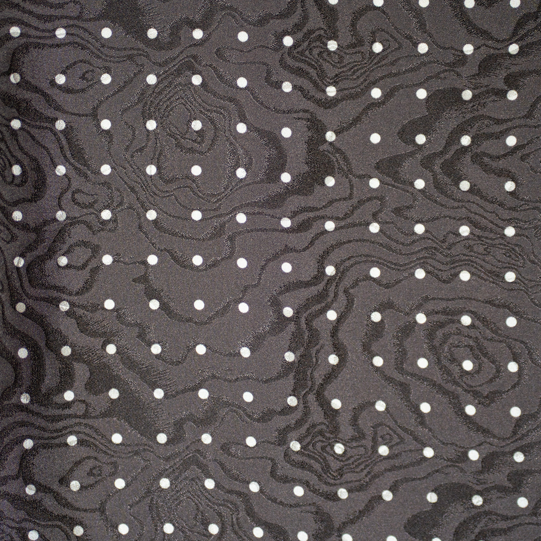 SEVEN FOLD Geometric & Dot Scarf