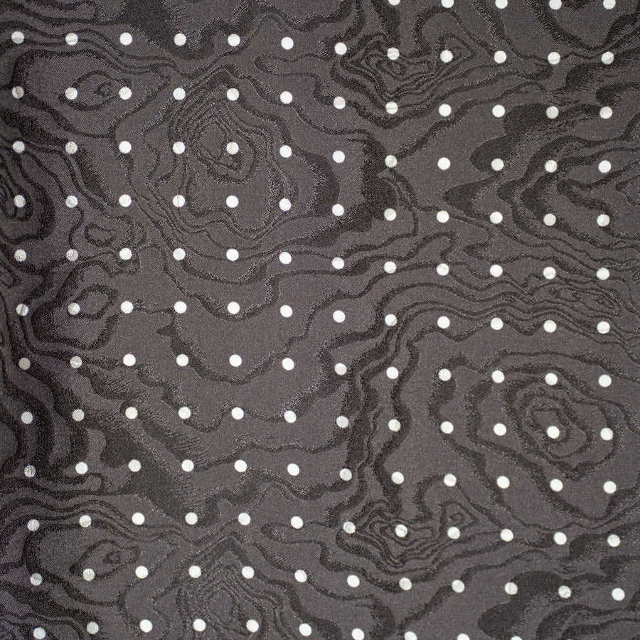 SEVEN FOLD Geometric & Dot Scarf