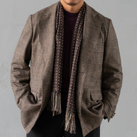 SEVEN FOLD Geometric & Dot Scarf