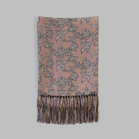 SEVEN FOLD Botanical Print Scarf