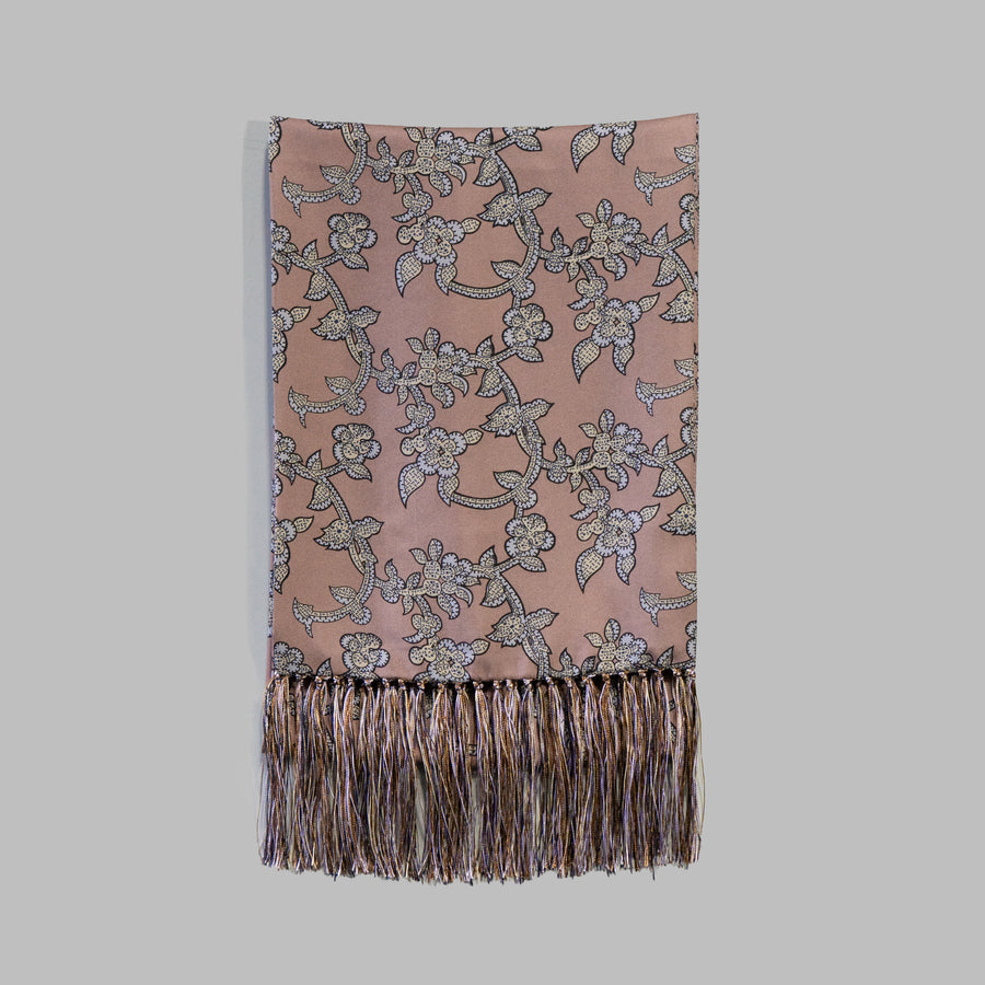 SEVEN FOLD Botanical Print Scarf