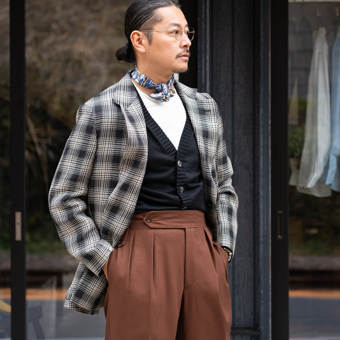 TANGENT/40’s British Gurkha Trousers/Cotton twill