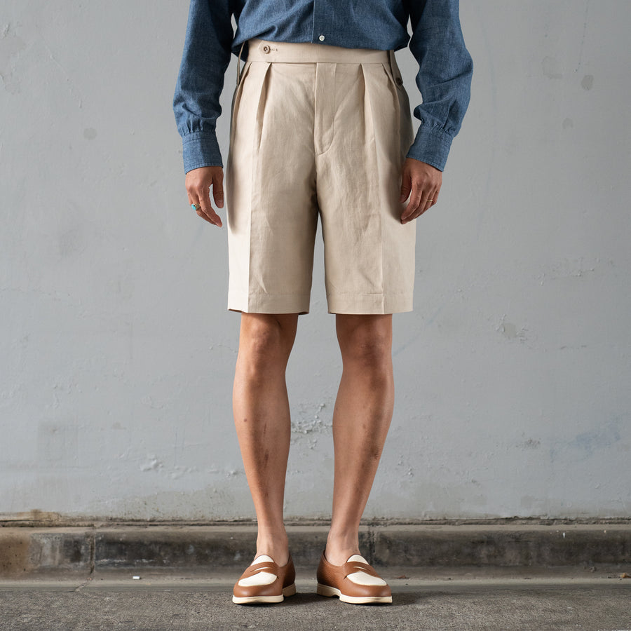 TANGENT/40's British Gurkha shorts/Sand Beige