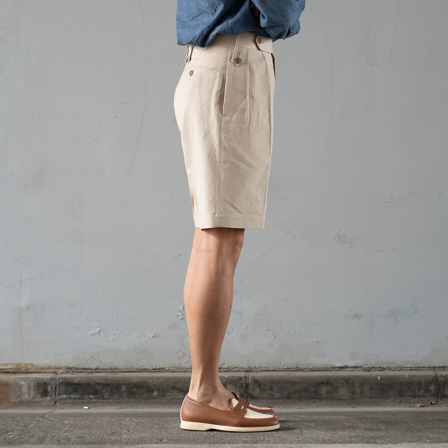 TANGENT/40's British Gurkha shorts/Sand Beige