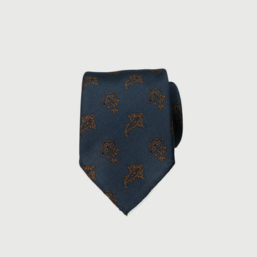 SEVEN FOLD/ 81309/24/ Lily print tie