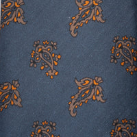 SEVEN FOLD/ 81309/24/ Lily print tie