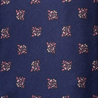 SEVEN FOLD/ 81300/24/ Small flower print tie