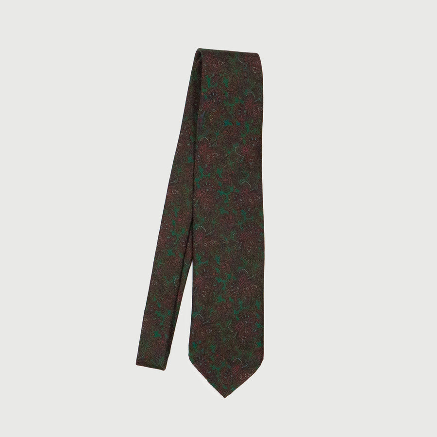 SEVEN FOLD/ 81307/24 Paisley print tie