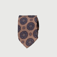 SEVEN FOLD/ 81314/24 Big flower print tie