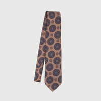 SEVEN FOLD/ 81314/24 Big flower print tie