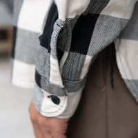 FAR EAST MANUFACTURING/Buffalo Plaid Work Shirts/White