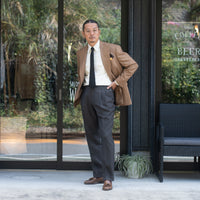 WEARLNESS/Double Pocket Wool Shirt/White