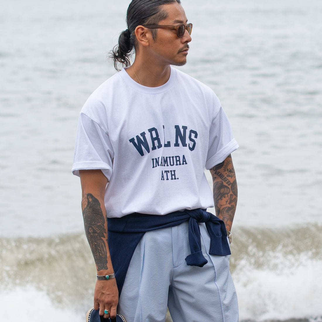 WEARLNESS Athletic Club T-shirts/White