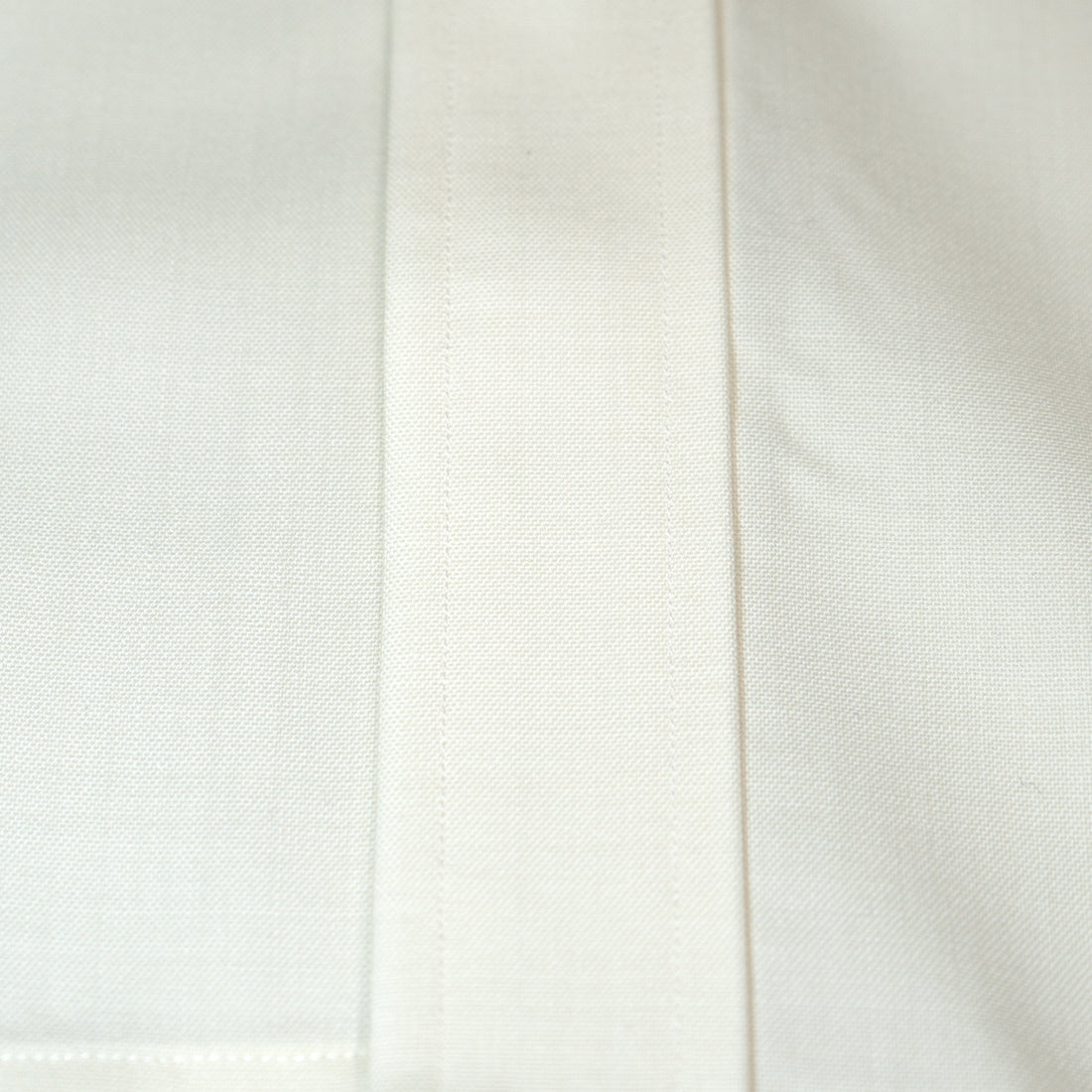 WEARLNESS/Double Pocket Wool Shirt/White