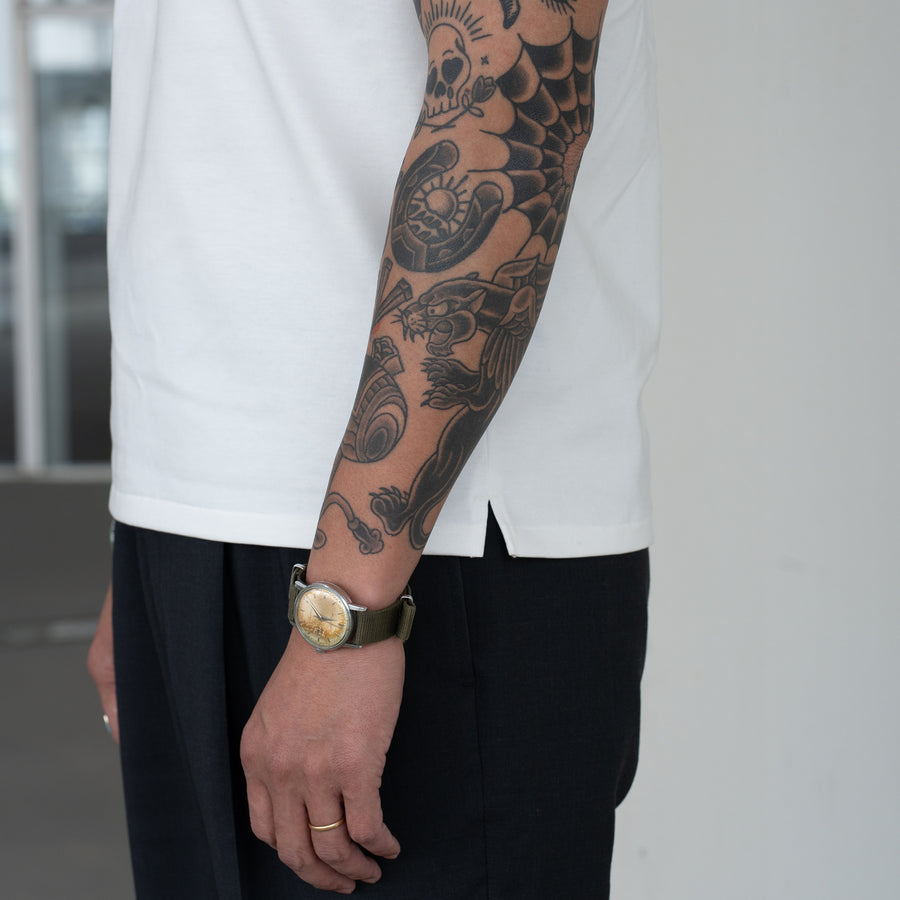 WEARLNESS/Fulfilled Dress T-Shirts/White